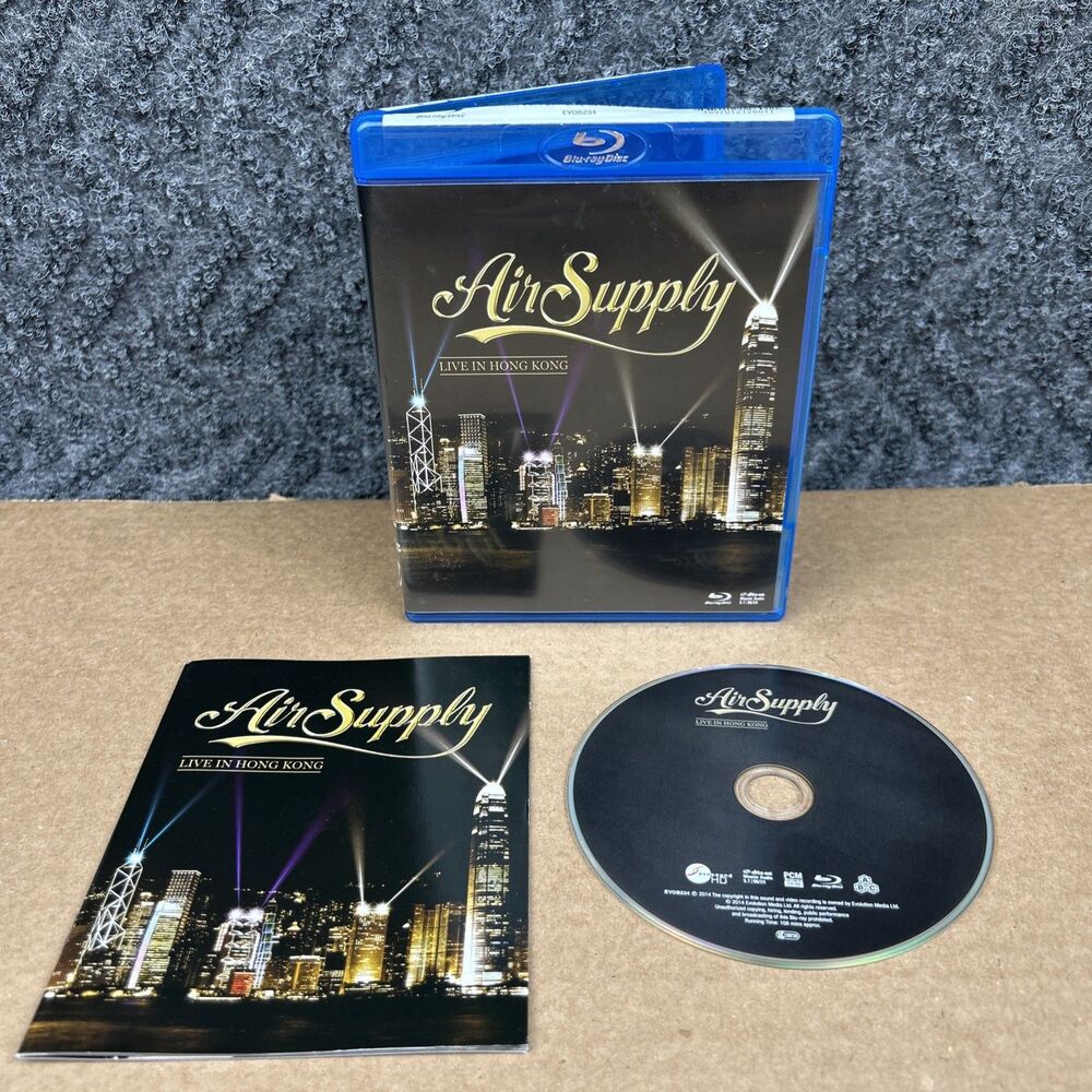 Air Supply Air Supply Live In Hong Kong Blu-Ray